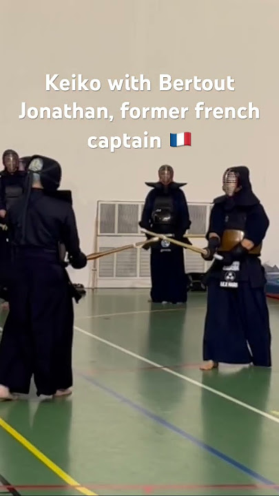 Preview of my keiko with former french captain Bertout J. #kendo #剣道 #sports #budo #martialarts