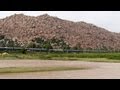 BRINDAVAN RIPS PAST MYSTIC TYAKAL LAKE (12640) :INDIAN RAILWAYS