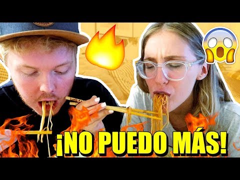 PROBANDO EL RAMEN MÁS PICANTE 🔥🔥 ¡LO PASO MAL! 🔥😰· DearDiaryVlogs