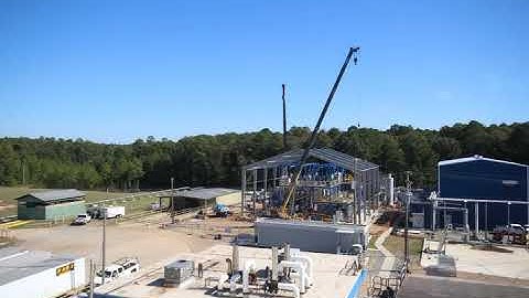 Time-lapse video of the installation of Standard Lithium