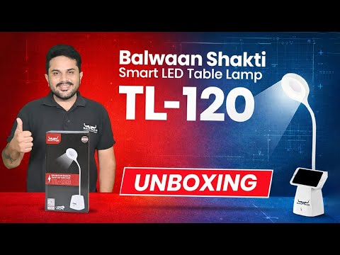 Balwaan TL-120 Table Lamp Installation | Touch Control LED Lamp Installation Tutorial
