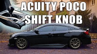 Acuity Poco Shift Knob Install & Review