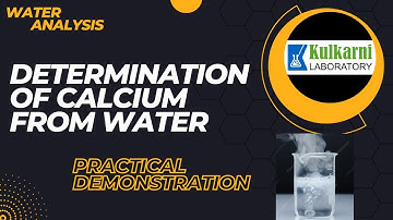 Determination of Calcium Content from Water