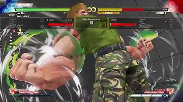 SFV - Guile Setup Meaty CA (stun)