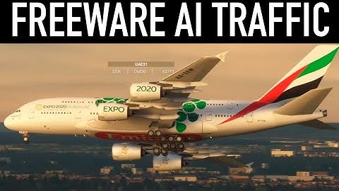 BEST Freeware AI TRAFFIC For MSFS | Tutorial + Guide!