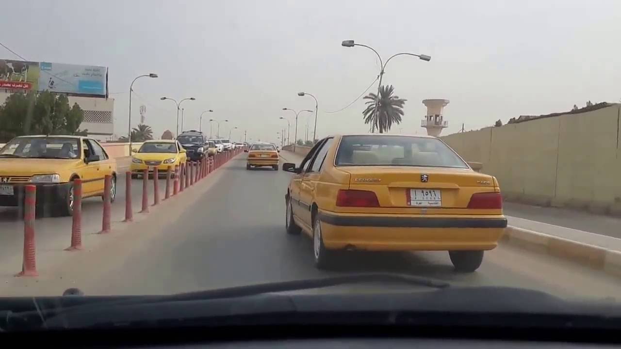 جولة في محافظة الديوانية شارع العام \الجامعة - الساعة - جسر المعلق - العروبة