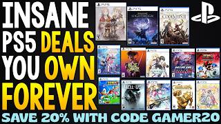 Absolutely INSANE PS5 Game Deals YOU OWN FOREVER - TONS of SUPER CHEAP Physical PlayStation Games!