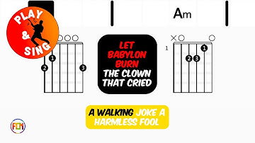 Let Babylon Burn - The Clown That Cried | Scrolling Guitar Chords & Lyrics