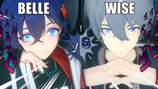 WHO IS THE BETTER MC?!: Belle or Wise | Side by Side Comparison  Zenless Zone Zero