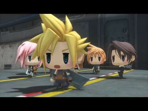 World of Final Fantasy: New Gameplay + Boss Battle (PS4/PS Vita)