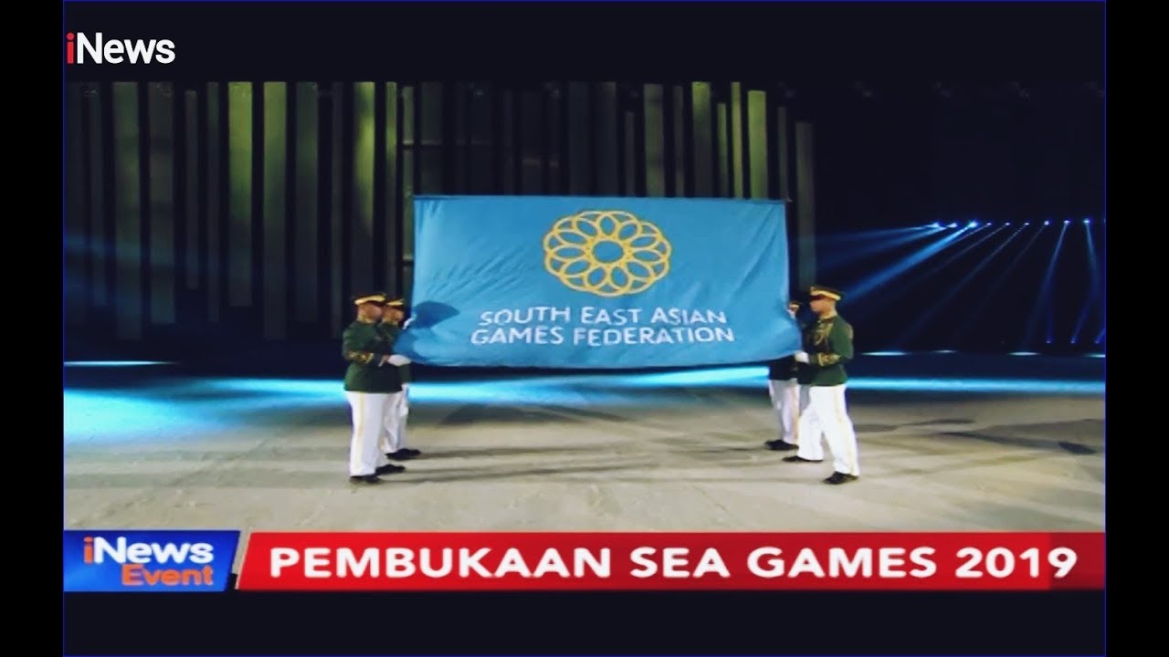 [Pengibaran Bendera] Upacara Pembukaan SEA Games 2019 Part 04 iNews