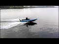 Лодочный электромотр ветерок 5К испытание на каркасной лодке из фанеры