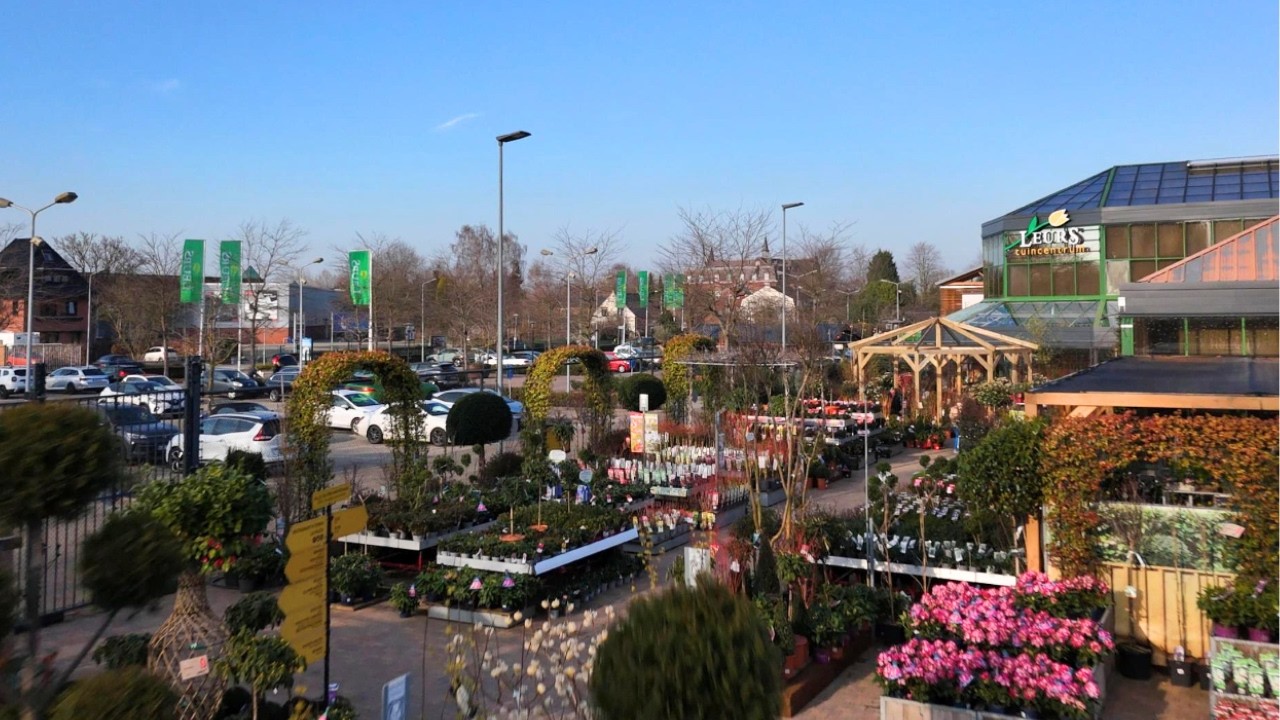 Buitenafdeling Tuincentrum Leurs maart 2026 - in vogelvlucht!