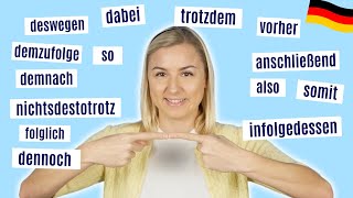 Besser sprechen und schreiben mit Textkonnektoren | Deutsch lernen B1/B2