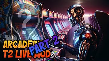 Arcade1up Terminator 2 Live Mod Part 2 - Now Working!