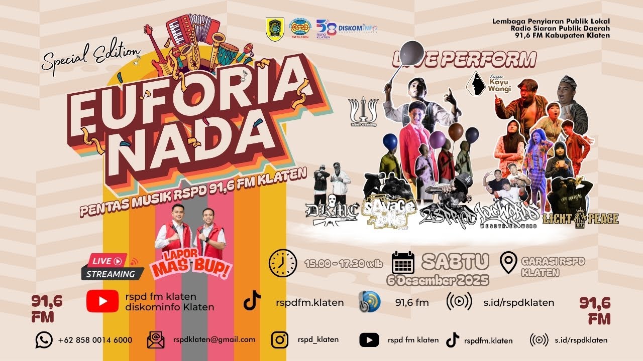 #livestreaming SPECIAL EDITION EUFORIA NADA LAPOR MAS BUP 2025