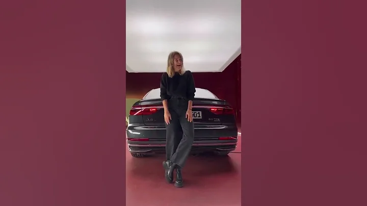 Take a look at this insane Audi A8 Light! 👀💡 | #Shorts