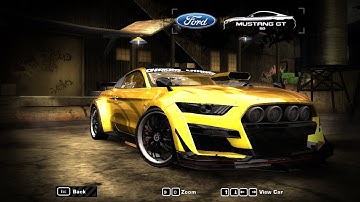 NFS Most Wanted | 2015 Ford Mustang GT Extended Customization & Gameplay [1080pHD]