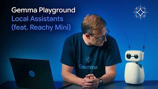 Run Gemma on Reachy Mini, an open source robot
