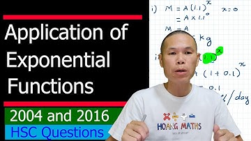 Application of Exponential functions: Part 2