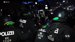 Pro-Palestinian Protesters Clash With Police In Berlin | Voa News