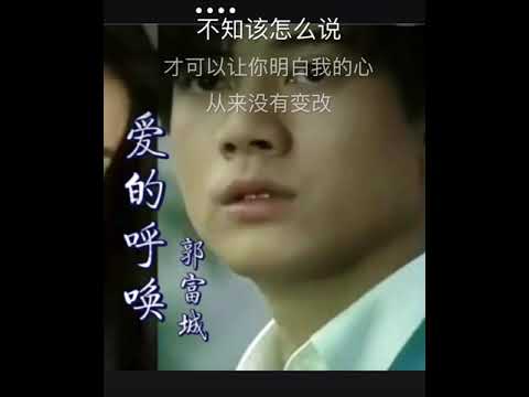 爱的呼唤 郭富城 卡拉OK伴奏 国语版karaoke