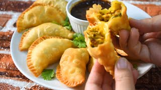 Bakery Style Chicken Samosa by Lively Cooking