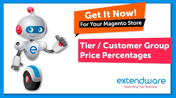 Extendware - Tier / Customer Group Price Percentages - for Magento
