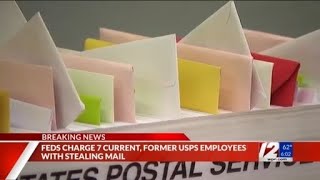 7 postal workers charged in RI mail theft ring