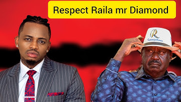 SHAME ON YOU DIAMOND PLATNUMZ FOR THIS SILY MISTAKE ON RAILA ODINGA FAIRWEL