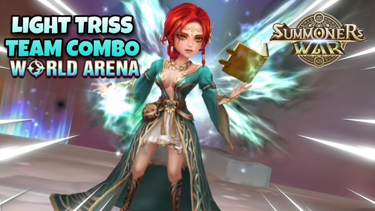 Light Triss Team Combo in World Arena - Summoners War