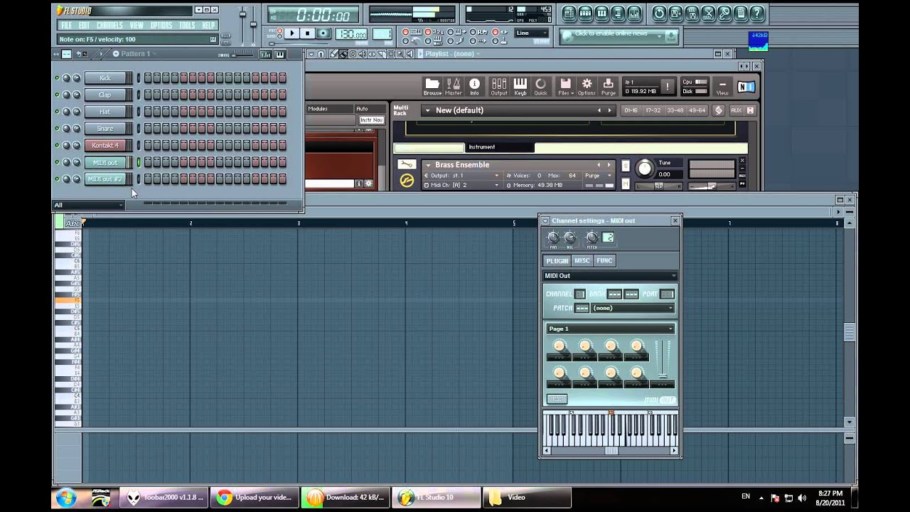 how to add kontakt 5 to fl studio 12