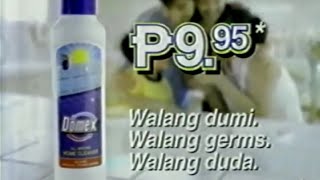 Domex All Around Home Cleaner Eating Place 30S - Philippines, 2001