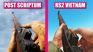 Rising Storm 2 Vietnam vs Post Scriptum - Weapons Comparison
