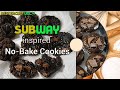 NO-BAKE COOKIES | SUBWAY-inspired Double Chocolate Cookies | MisterChef
