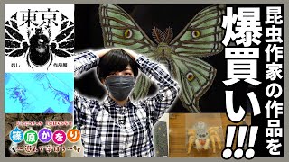 【必見】昆虫作品がヤバくて爆買いしちゃいました！！【東京むし作品展】