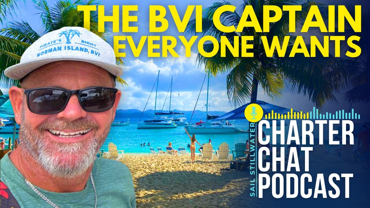 The Charter Captain everyone wants, in the BVI