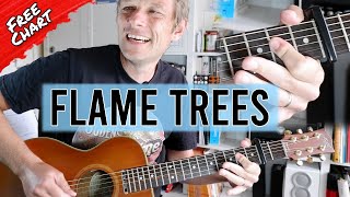 Flame Trees Guitar Lesson - Cold Chisel (EASY No Barre Chords!)