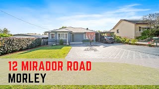 12 Mirador Road Road Morley WA 6062 - For Sale