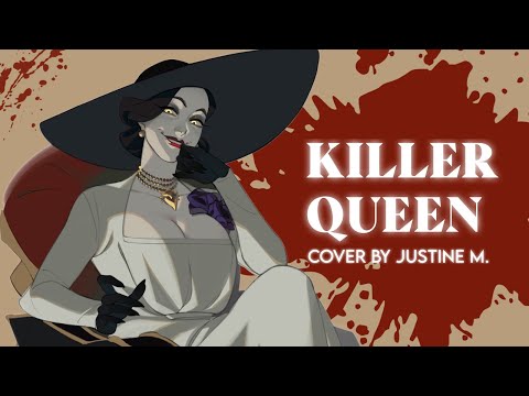 a song fit for a killer queen. 🩸🍷 i decided to sing a cover of this song in celebration of resident evil: village coming 