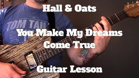 You Make My Dreams Guitar version - Guitar performance video thumbnail