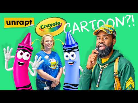 unrapt - Crayola Experience Cartoon and Guest Relations (ep 6)