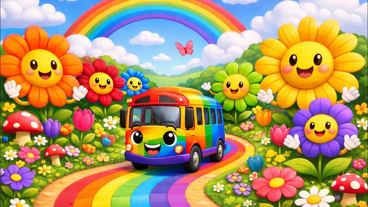 Seven Colors Nursery Rhyme for Kids | learn colors for kids | 