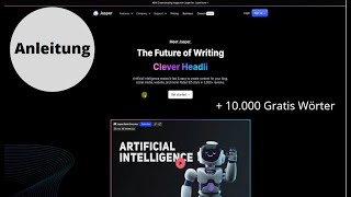 Jasper Ai Anleitung: Deutsche Blogbeiträge automatisiert schreiben