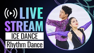 LIVE | Ice Dance Rhythm Dance | ISU Four Continents Championships | Shanghai 2024 | #FigureSkating