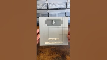 Day 467 of building a silver play button out of LEGO until I get a real one #lego #playbutton #short