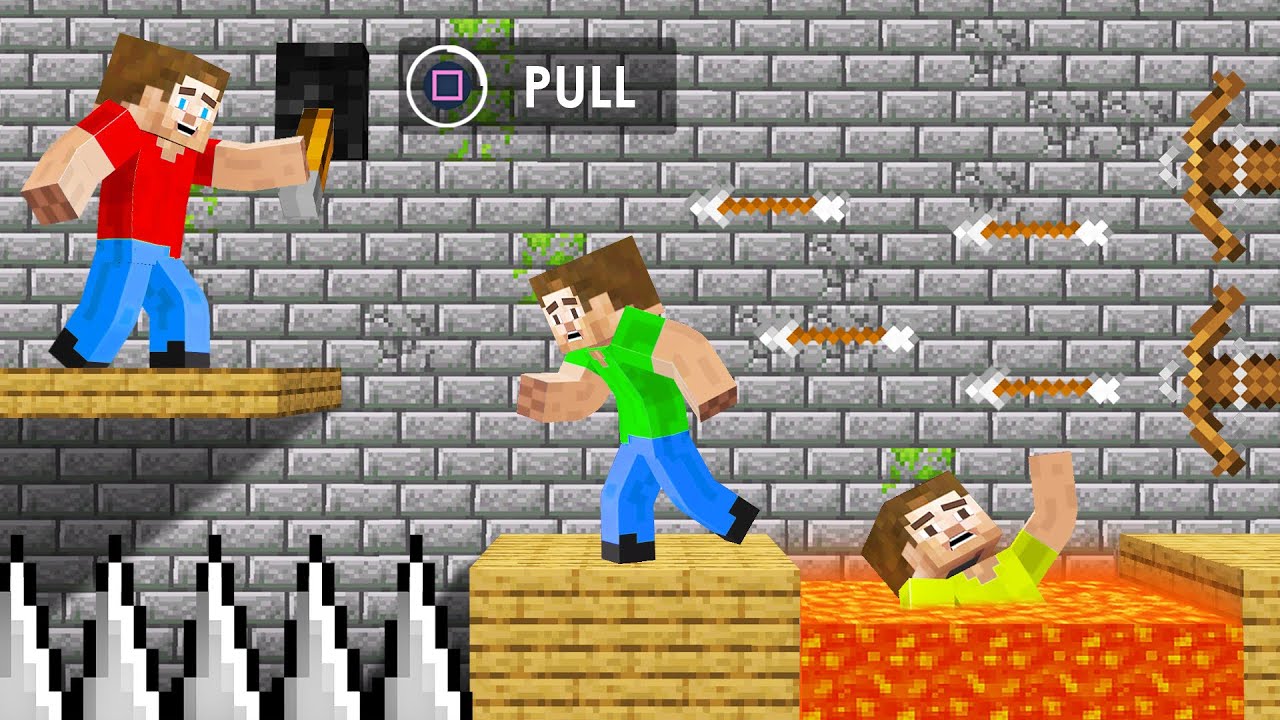 I Made My Friends Enter a TROLL DUNGEON! (Minecraft)