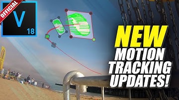 NEW Motion Tracking in VEGAS Pro 18 👉 Easily Planar Track 👨‍🏫 VEGAS Tutorial #114