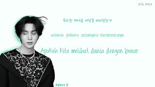 Agust D Polar Night [Han/Rom/Ina] Color Coded Lyrics Lirik Terjemahan Indonesia