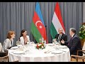 Official dinner was hosted in honor of President Ilham Aliyev and First Lady Mehriban Aliyeva